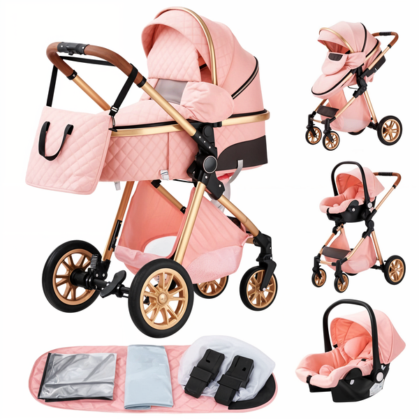 Kinderwagen 3 in 1 Luxury